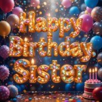 happy birthday sister images