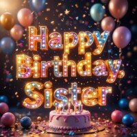 happy birthday sister images