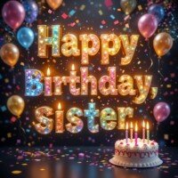 happy birthday sister images