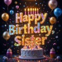 happy birthday sister images