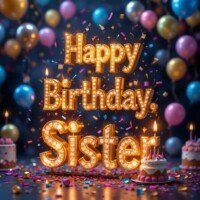 happy birthday sister images