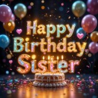 happy birthday sister images