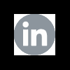 50+ Download Free HTML Icons for Email Signature 31 LinkedIn grey icon for HTML email Signature