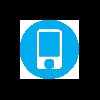 50+ Download Free HTML Icons for Email Signature 38 Mobile phone blue icon for HTML email Signature