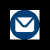 50+ Download Free HTML Icons for Email Signature 106 mail icon dark blue