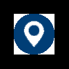 50+ Download Free HTML Icons for Email Signature 101 Pin Location icon dark blue